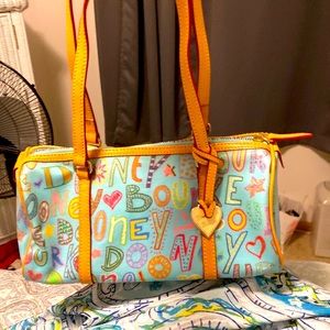 Dooney and Bourke Y2K barrel bag